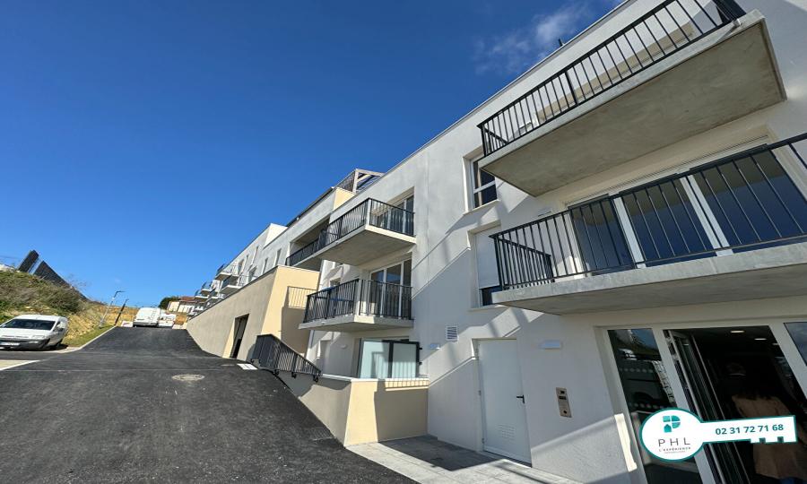 A CARPIQUET, APPARTEMENT NEUF 3PP DE 60 M² AVEC BALCON ET 2 PLACES DE PARKING PRIVATIVES